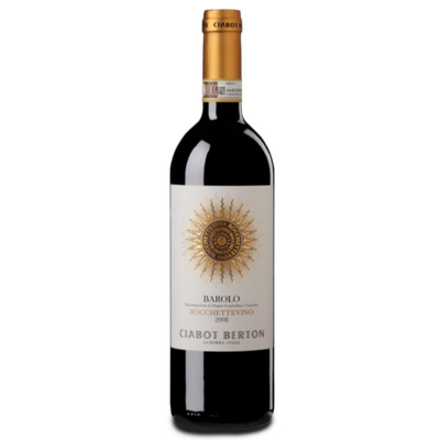 Ciabot Berton Barolo Rocchettevino 2008 DOCG
